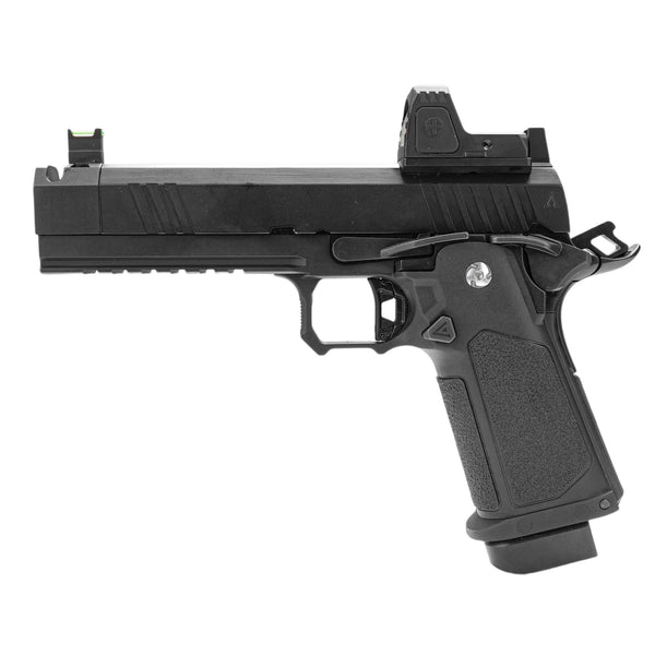 ARCTURUS Tempest 4.3" Hi-Capa GBB DG™ Duty Grade Edition w/ Optics Ready Slide & Compensator & ARS-1 Red Dot Combo