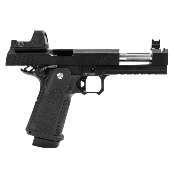 ARCTURUS Tempest 4.3" Hi-Capa GBB DG™ Duty Grade Edition w/ Optics Ready Slide & Compensator & ARS-1 Red Dot Combo