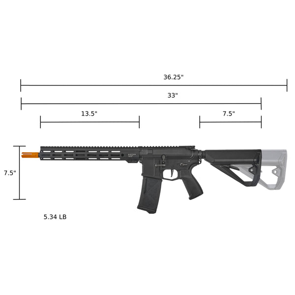 ARCTURUS Sword® MOD1 Carbine 13.5" AEG LITE ME™