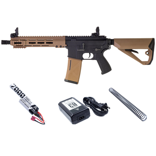 ARCTURUS LWT MK-I CQB 10" AEG SPORT Black-Tan Starter Pack