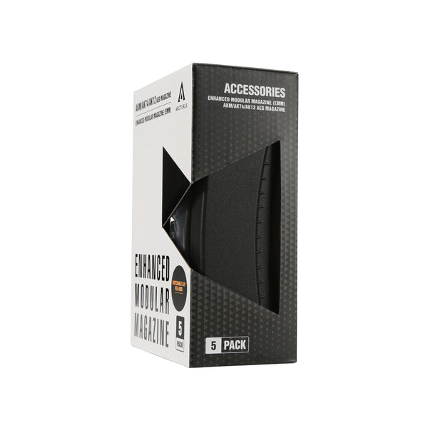 ARCTURUS AK74 Bakelite 550Rds Hi-Cap Wheel EMM Magazine BLK  [5-PACK]