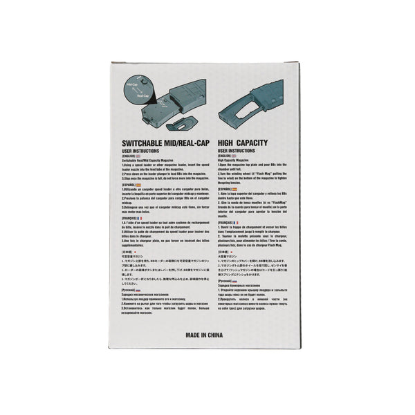 ARCTURUS AK74 Bakelite 550Rds Hi-Cap Wheel EMM Magazine BLK  [5-PACK]