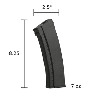 ARCTURUS AK74 Bakelite 550Rds Hi-Cap Wheel EMM Magazine BLK