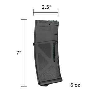 ARCTURUS M4/M16 MOD1 30/130Rds Variable-Cap Windowed EMM Magazine BLK [5-PACK]