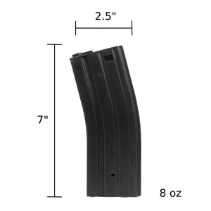 ARCTURUS M4/M16 Metal 30/130Rds Variable-Cap EMM Magazine (QPQ) [5PACK]