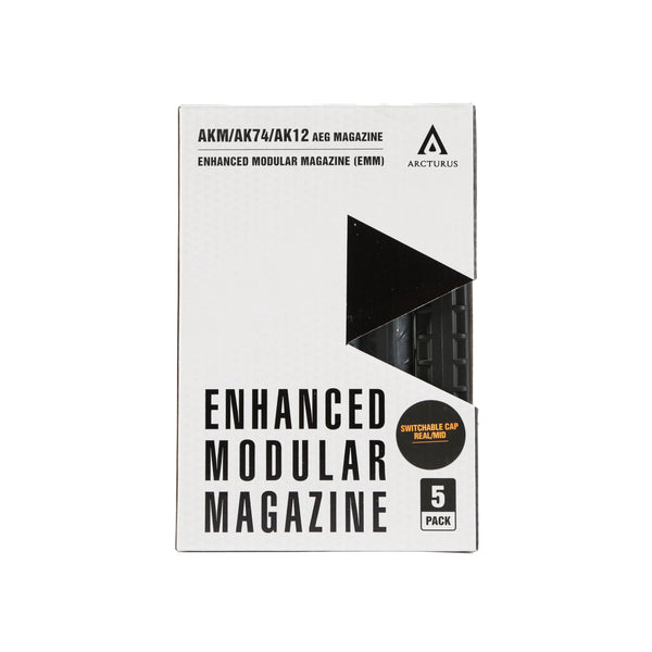 ARCTURUS AK12 550Rds Hi-Cap Wheel EMM Magazine BLK [5-PACK]