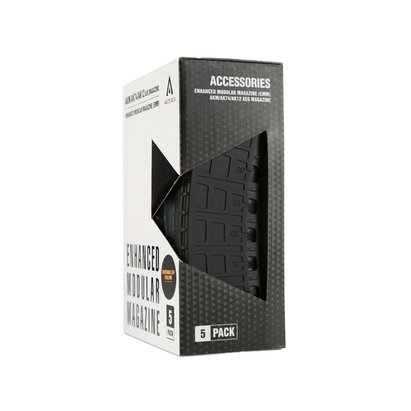 ARCTURUS AK12 550Rds Hi-Cap Wheel EMM Magazine BLK [5-PACK]