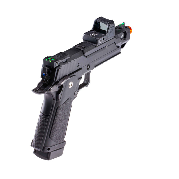 ARCTURUS Osprey 5" Split Slide Hi-Capa GBB DG™ Performance Refined Edition w/ Optics Ready Slide & ARS-1 Red Dot Combo & CNC AL Adjustable Blowback Housing